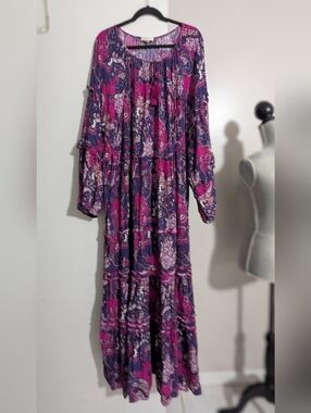 Aveology Boho Maxi dress 30/32